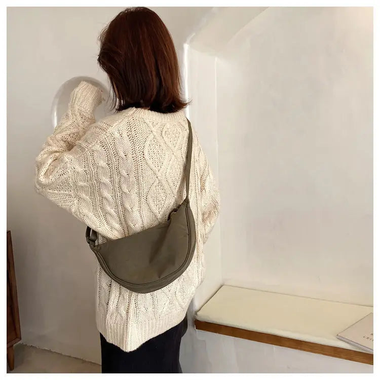 Women's Nylon Shoulder Bag