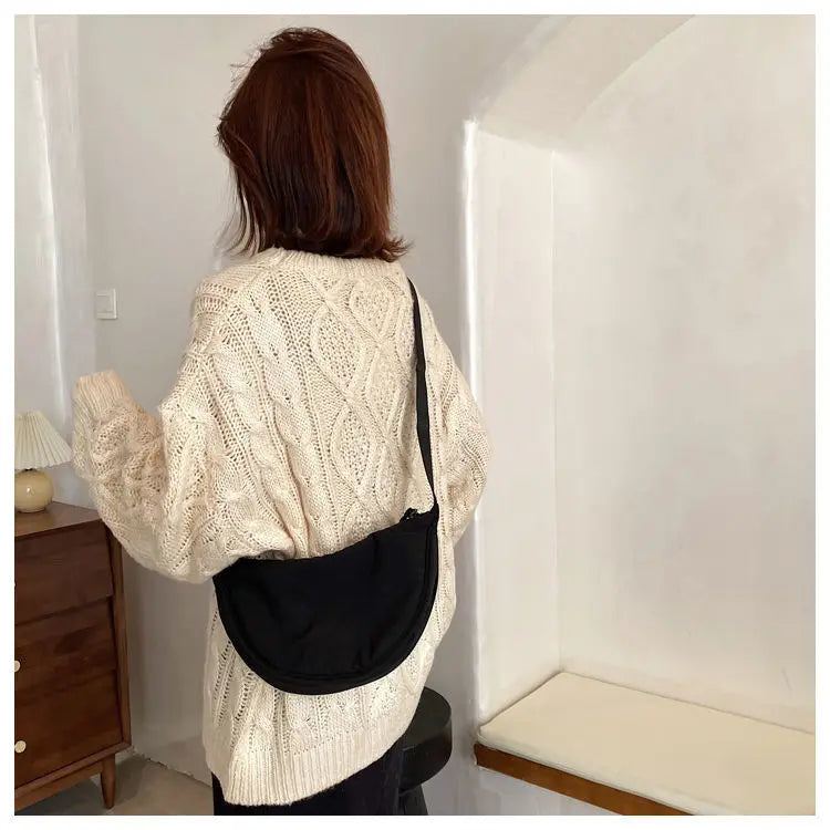 Women's Nylon Shoulder Bag