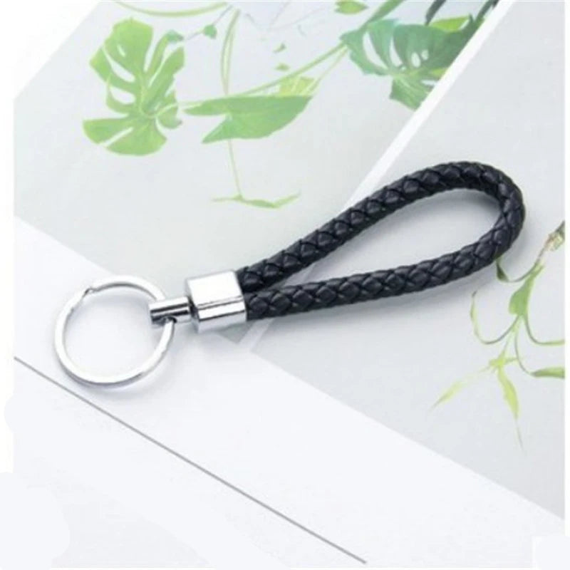 Leather Car Keychain