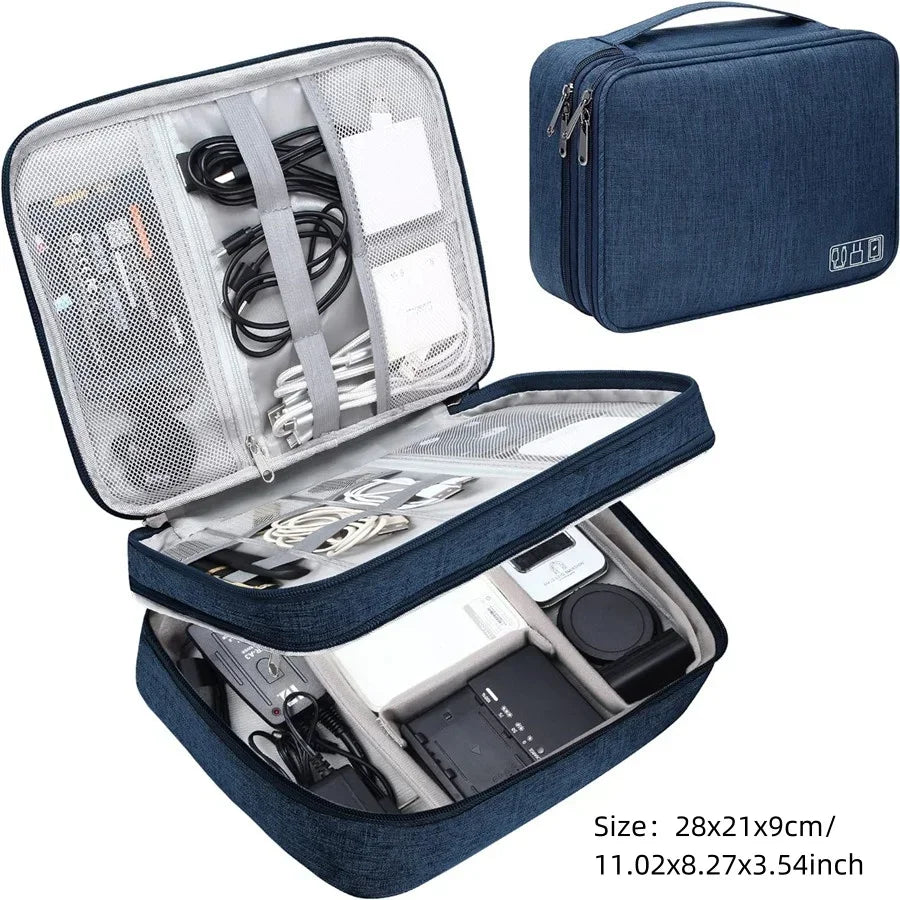 Travel Cable Organizer Bag
