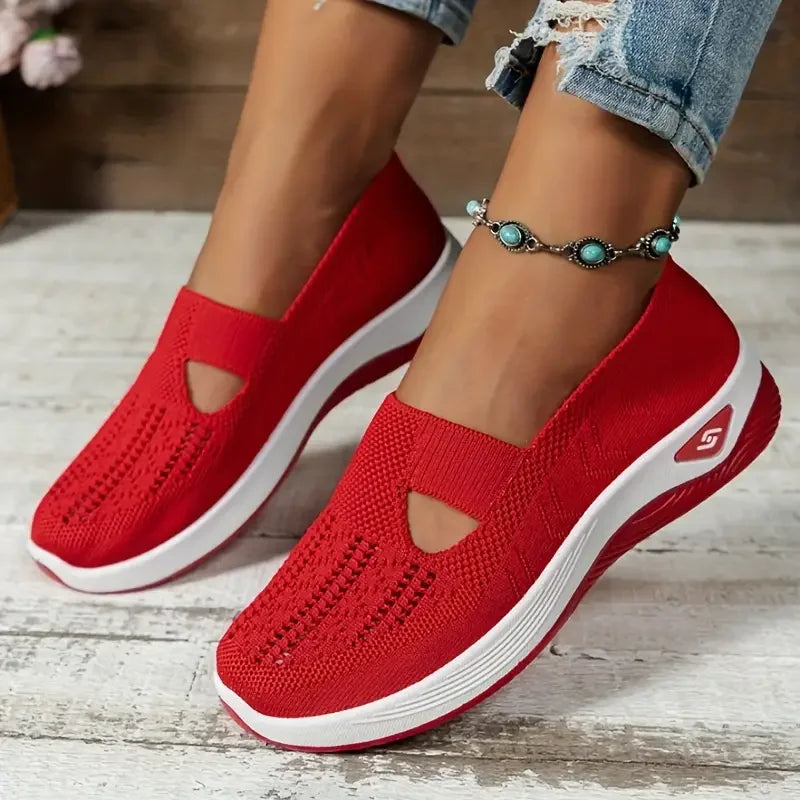 Women's Knit Casual Sneakers