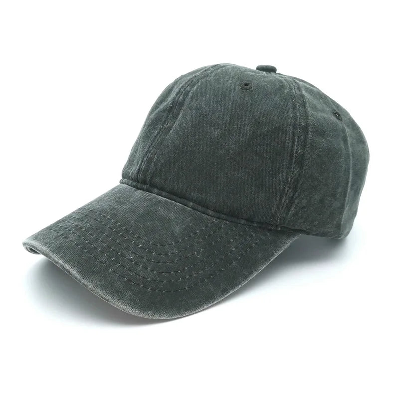 Vintage Washed Dad Cap – Adjustable Baseball Hat | Men & Women