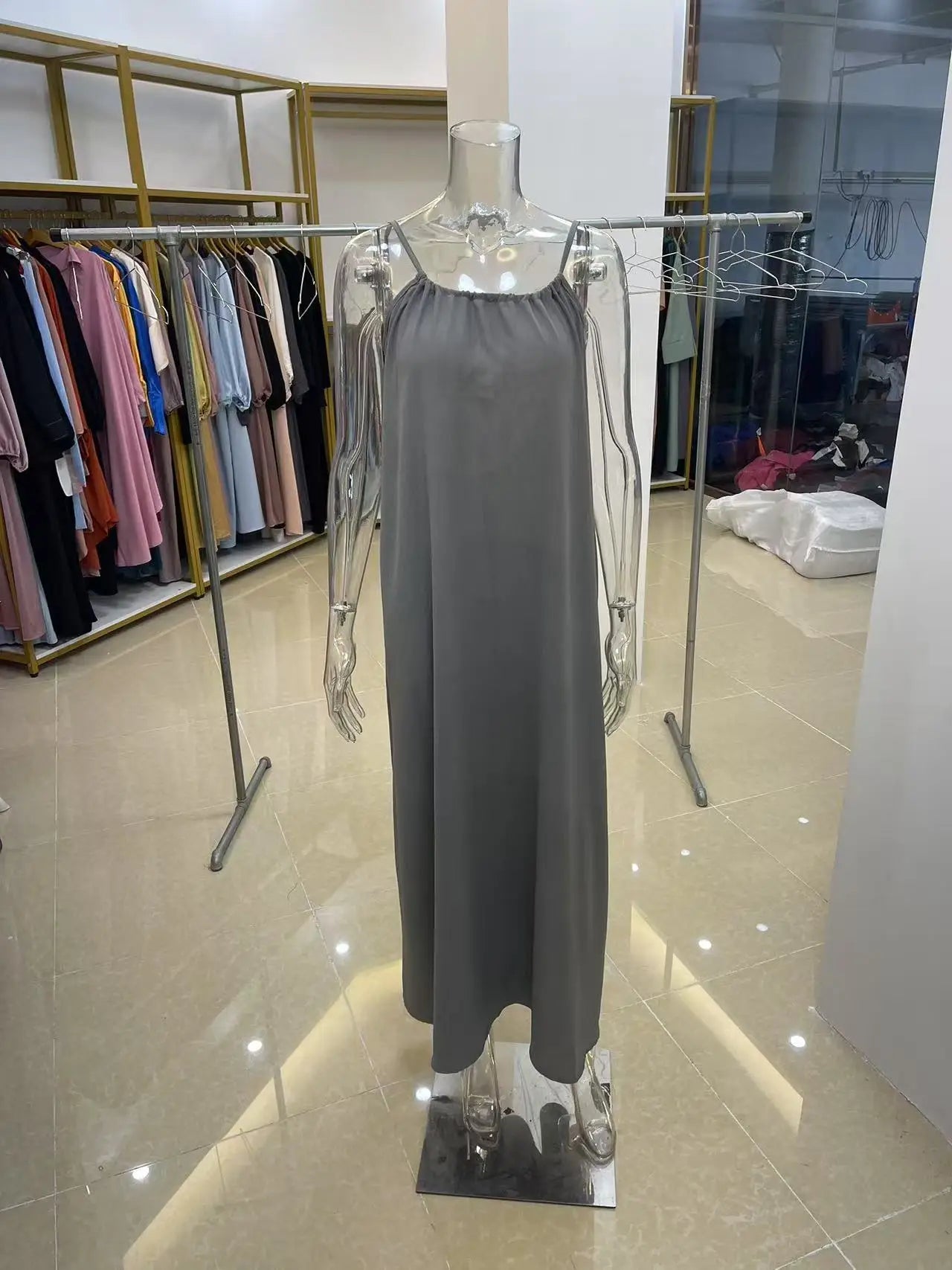 Women's Strapless Maxi Dress