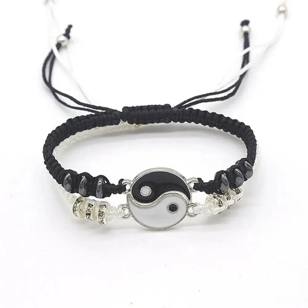 Couple Bracelet Set – Matching His & Her Charm Bracelets | Gift for Couples