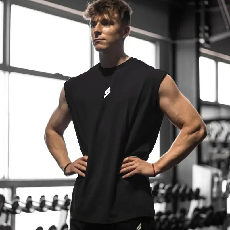 Men's Mesh Sleeveless Gym Vest