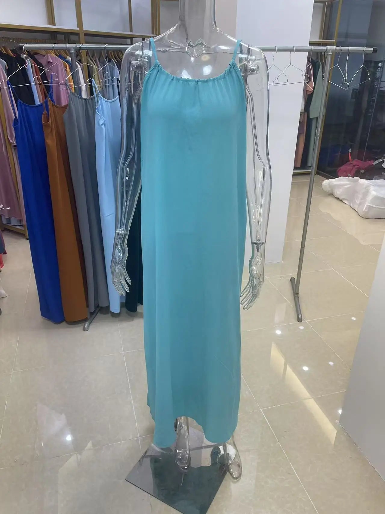 Women's Strapless Maxi Dress