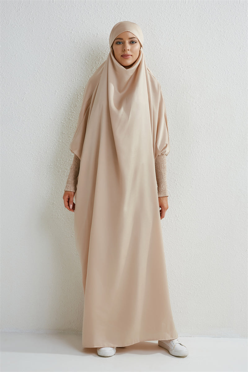 Hooded Prayer Abaya Dress