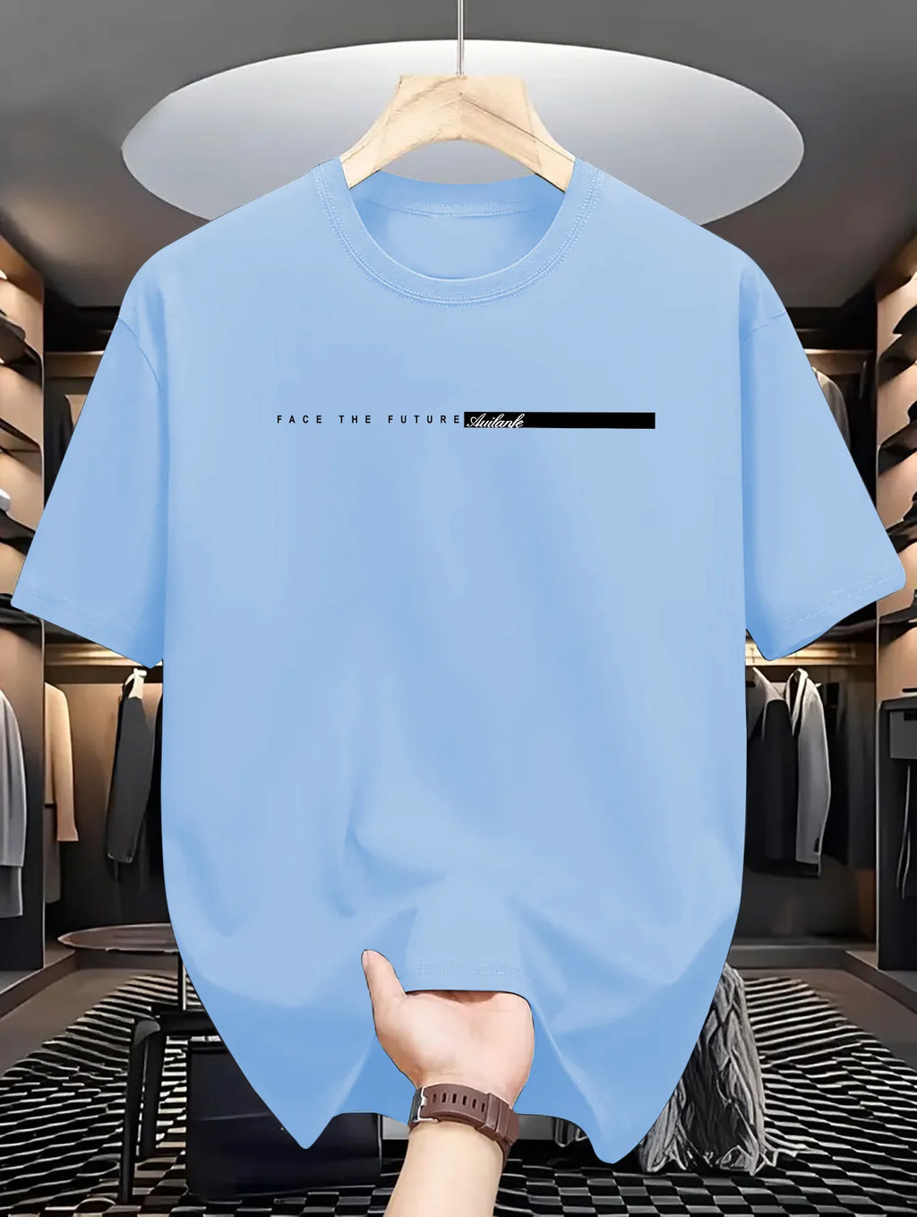 Men's Graphic Print Oversized T-Shirt