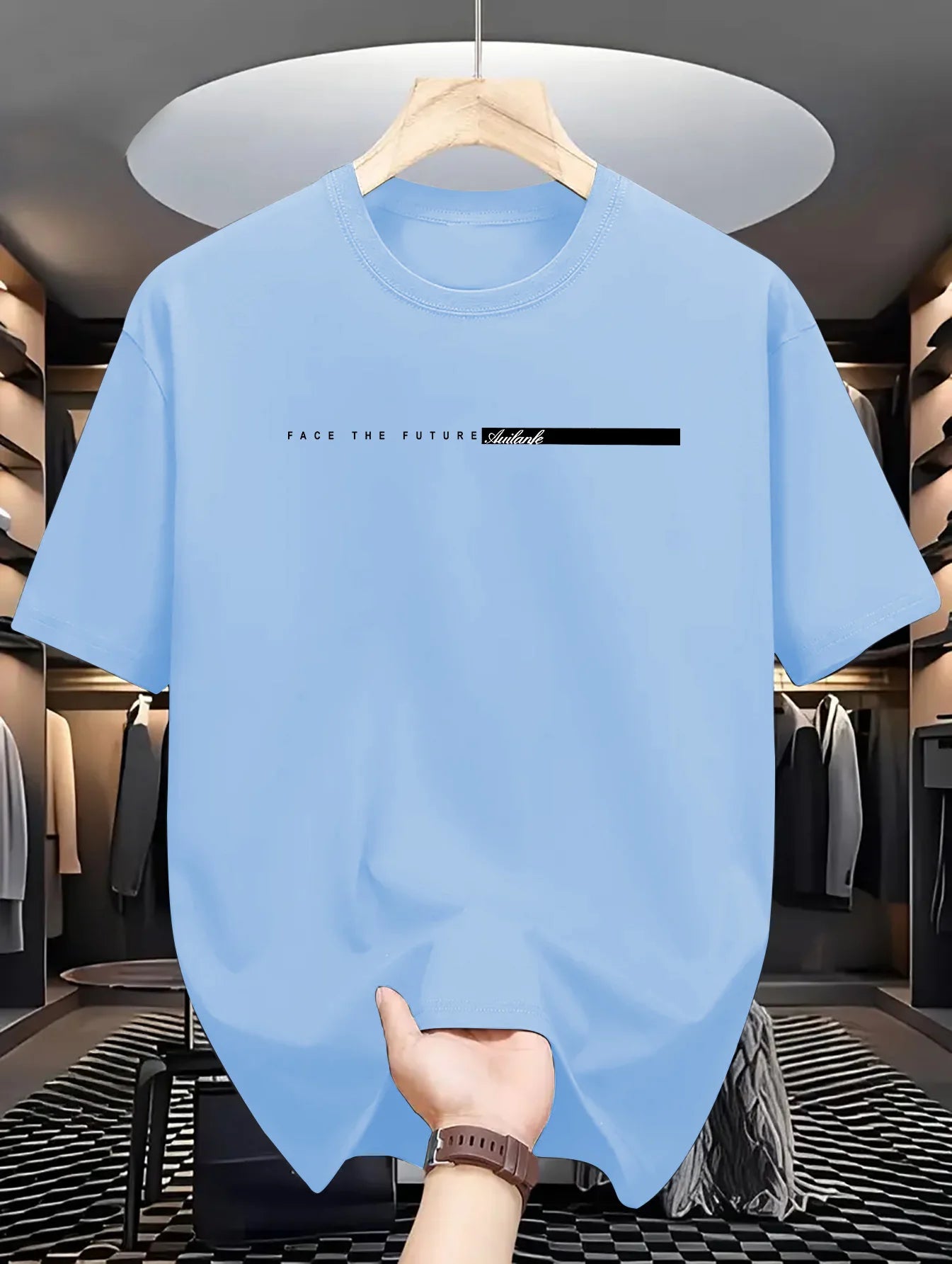Men's Graphic Print Oversized T-Shirt