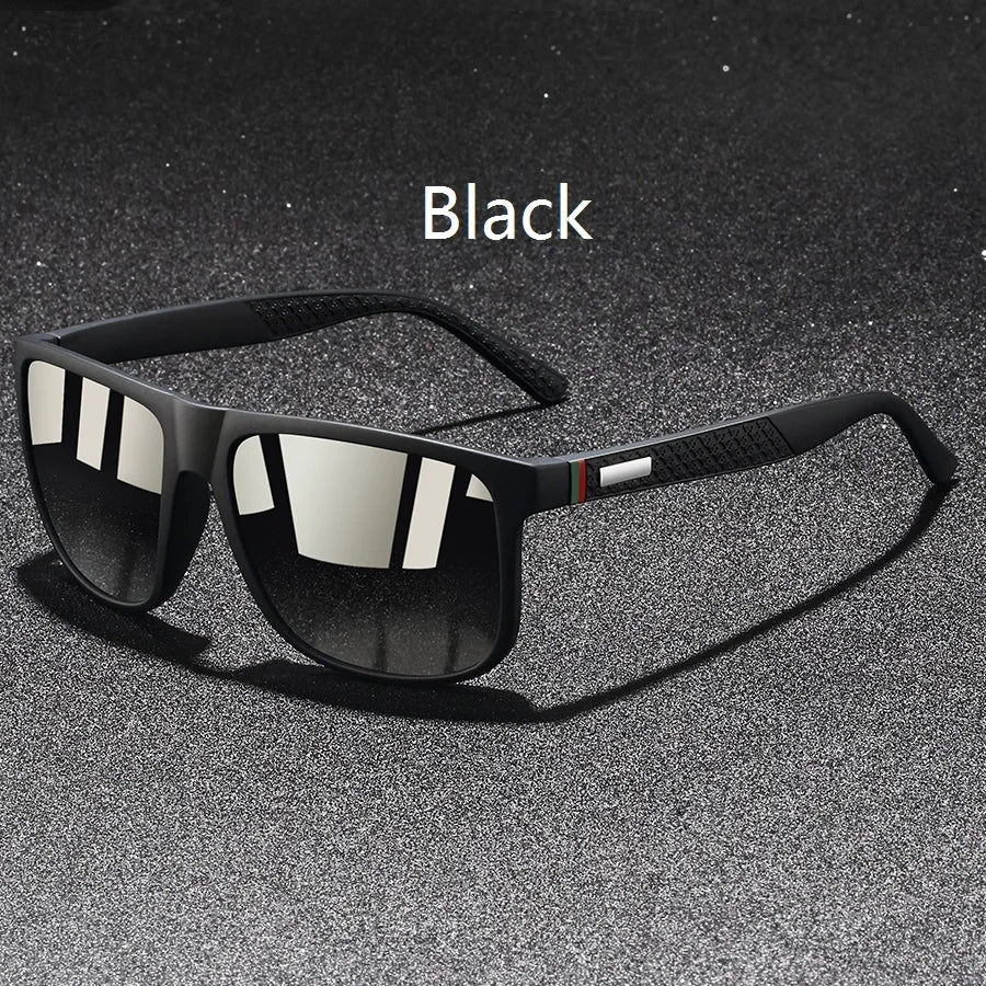 Unisex Striped Sunglasses