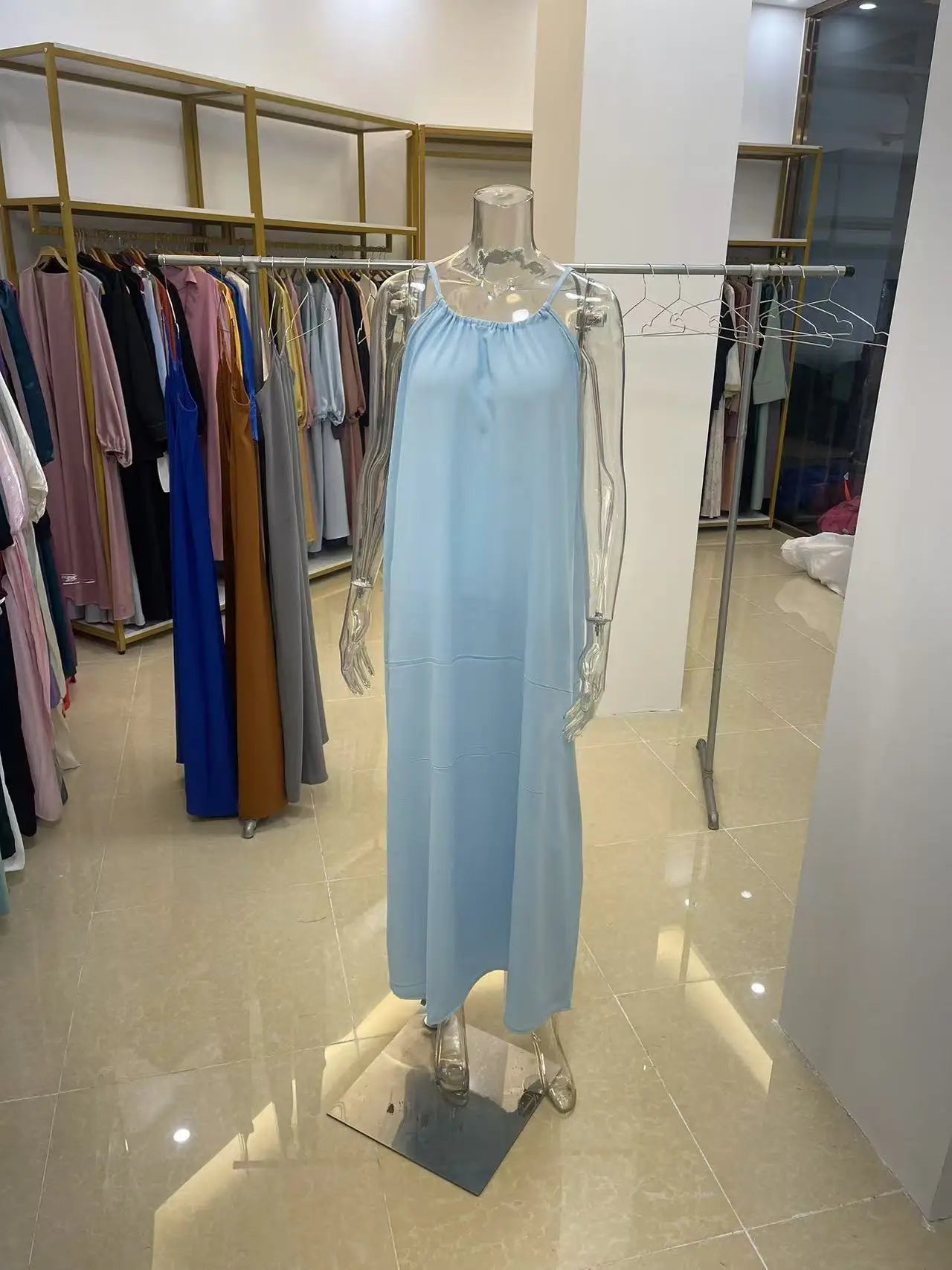 Women's Strapless Maxi Dress