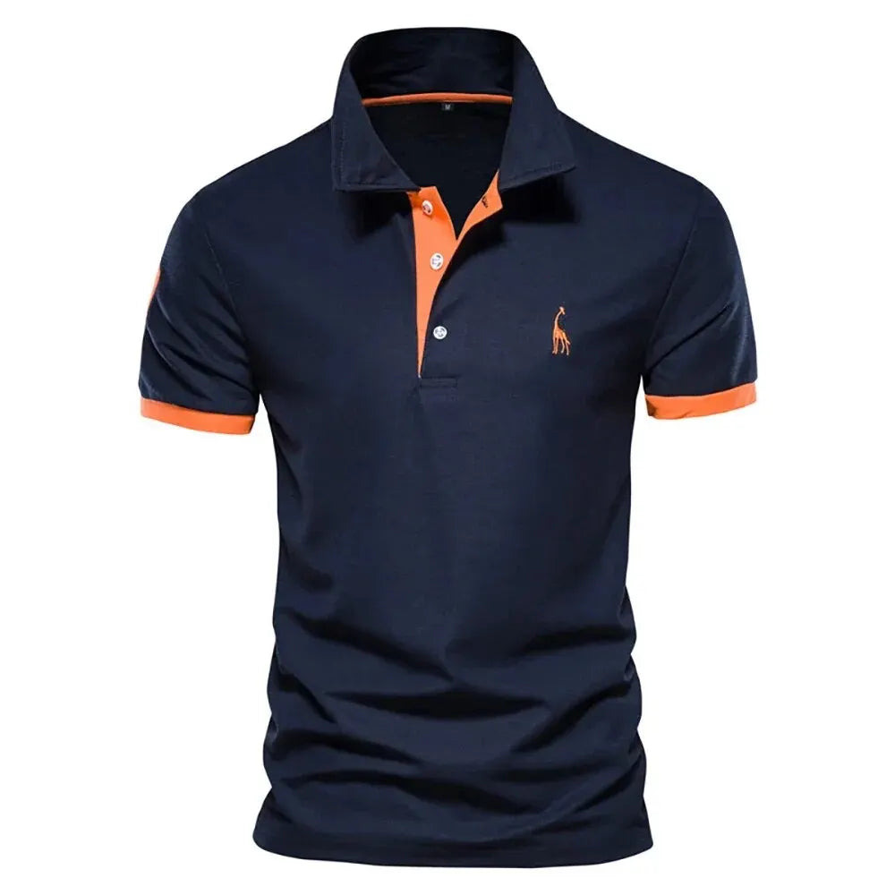 Men's Embroidered Polo Shirt