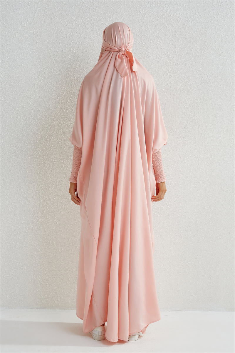 Hooded Prayer Abaya Dress