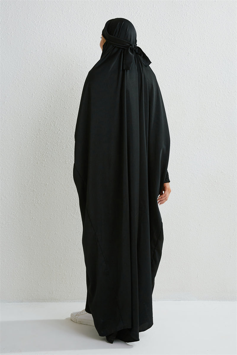 Hooded Prayer Abaya Dress