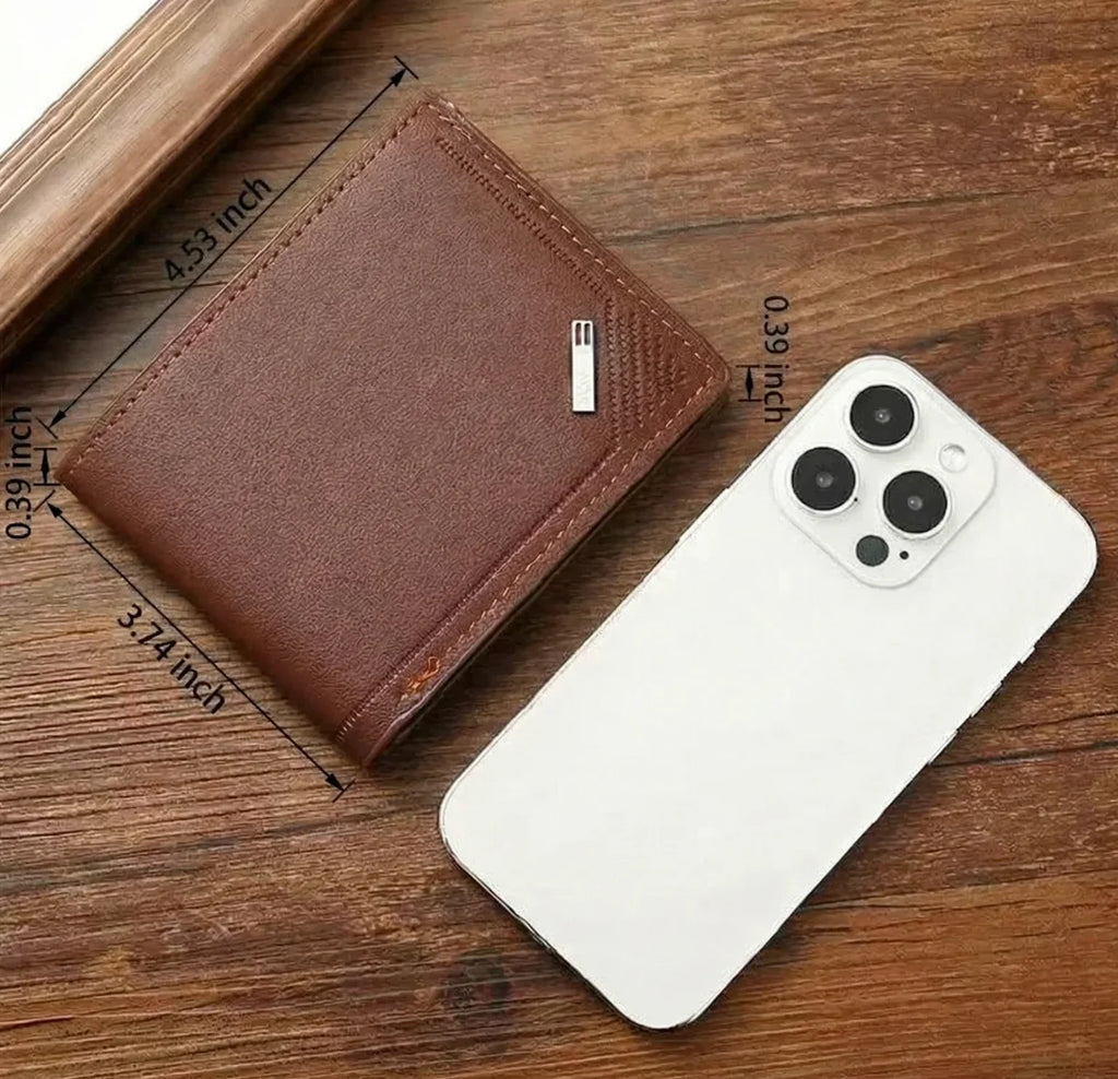Men's Minimalist Leather Wallet