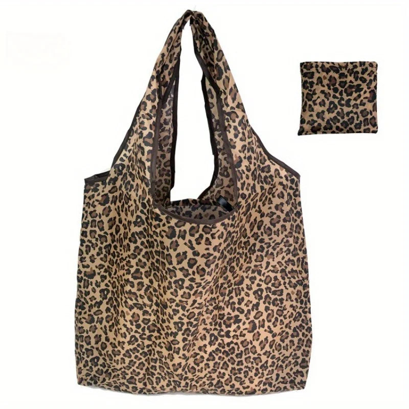 Leopard Print Tote Bag