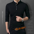 Men's Navy Blue Business Shirt