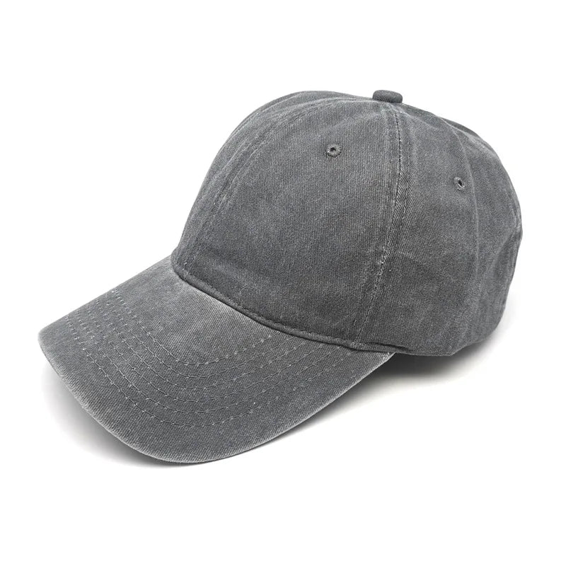 Vintage Washed Dad Cap – Adjustable Baseball Hat | Men & Women