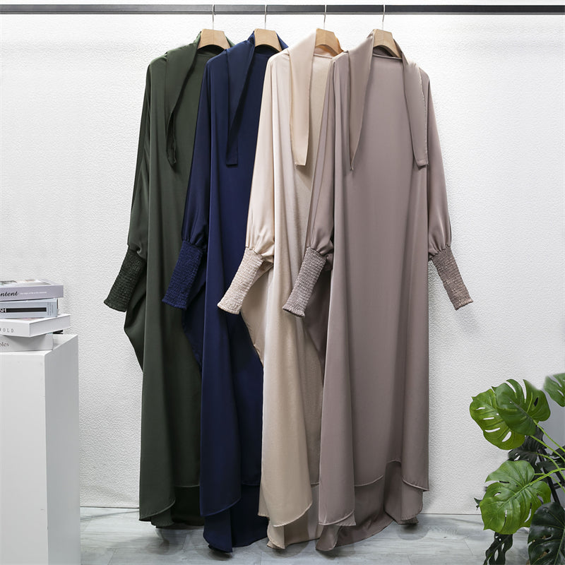 Hooded Prayer Abaya Dress