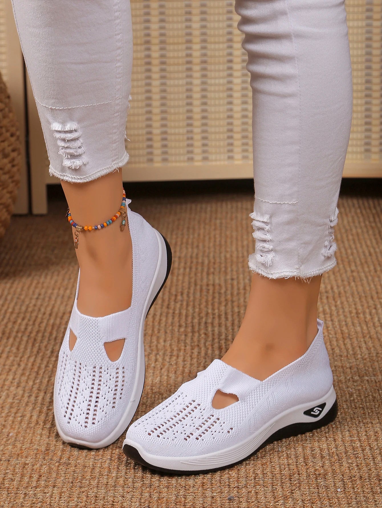 Women's Knit Casual Sneakers