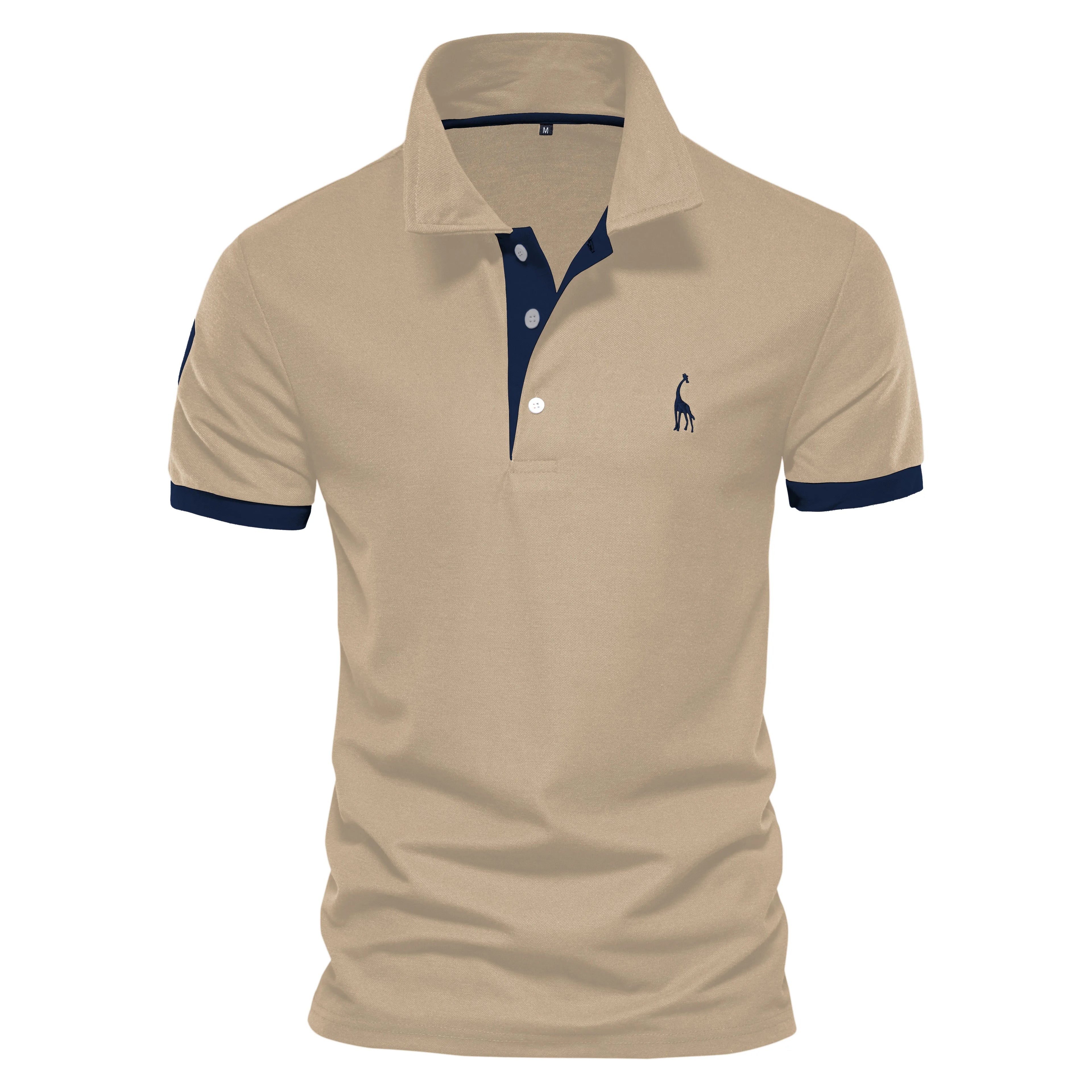 Men's Embroidered Polo Shirt