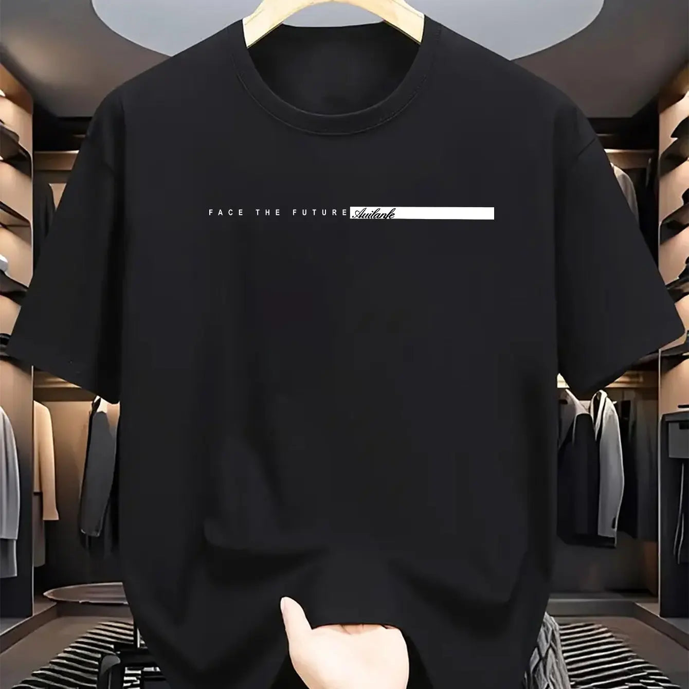 Men's Graphic Print Oversized T-Shirt
