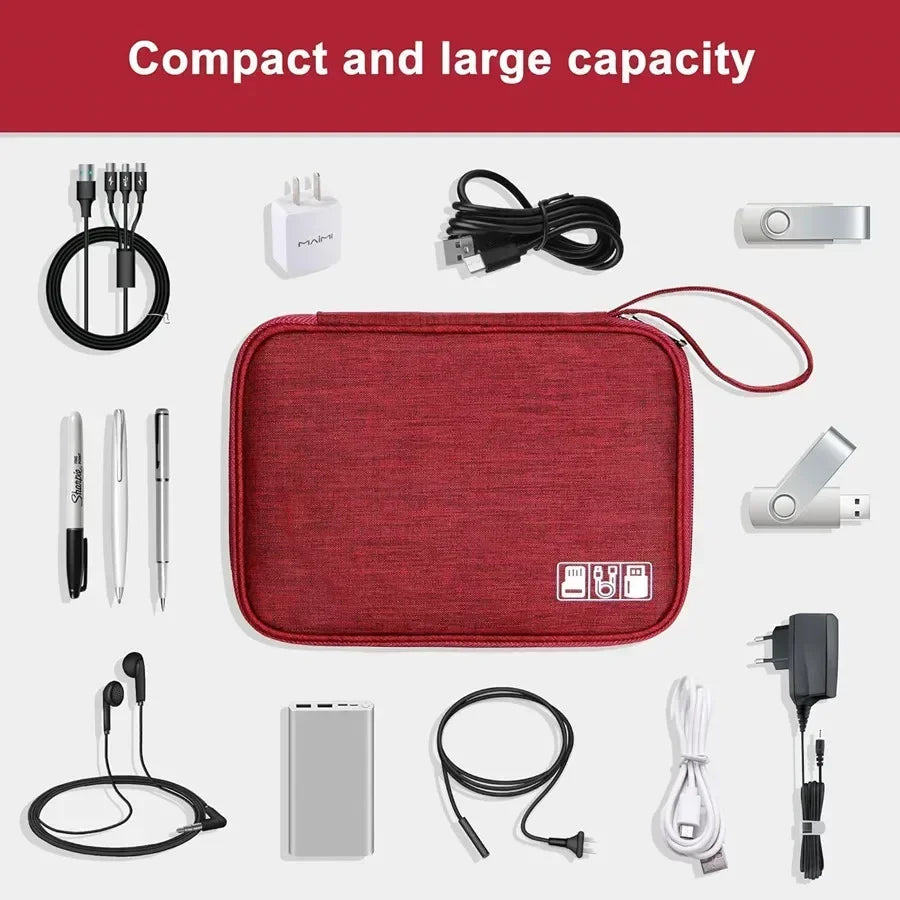 Travel Cable Organizer Bag