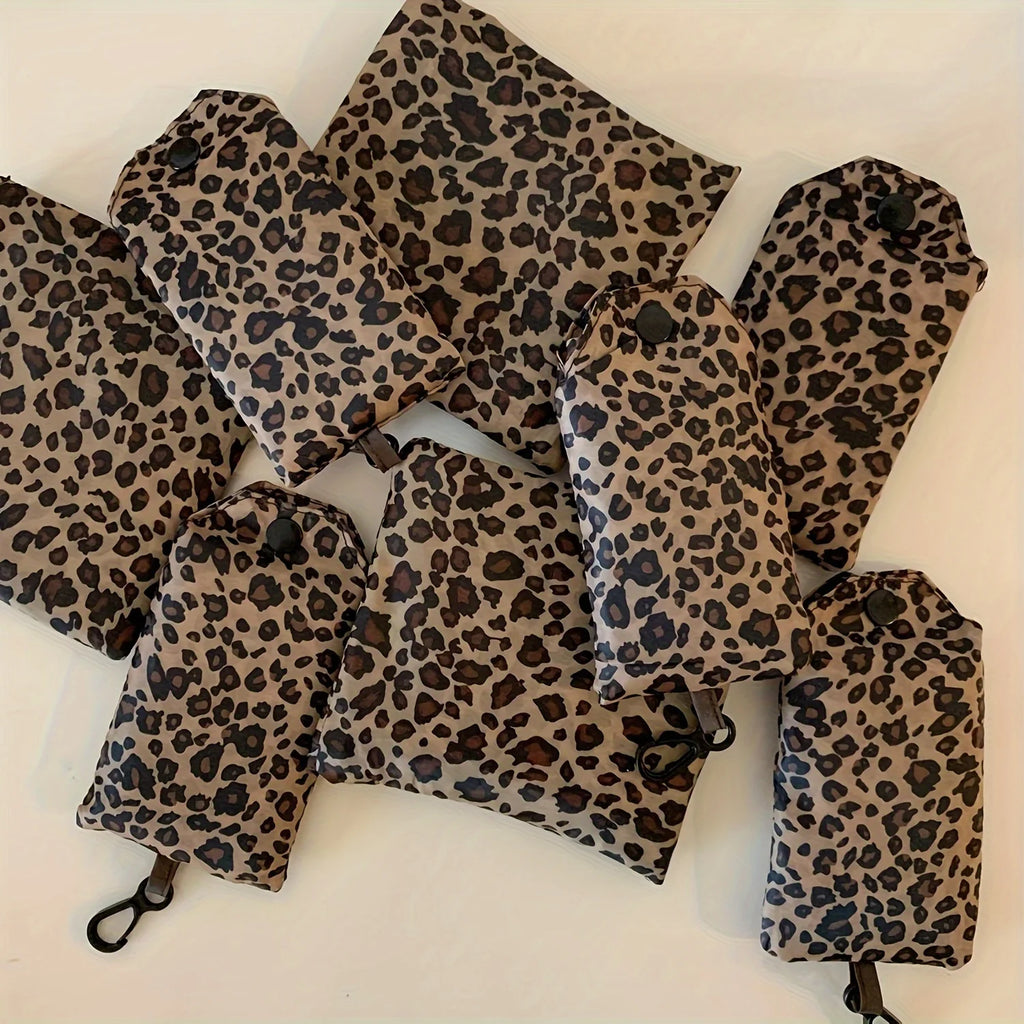 Leopard Print Tote Bag