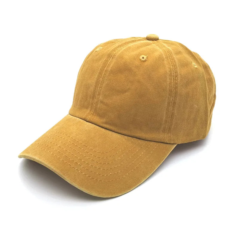 Vintage Washed Dad Cap – Adjustable Baseball Hat | Men & Women