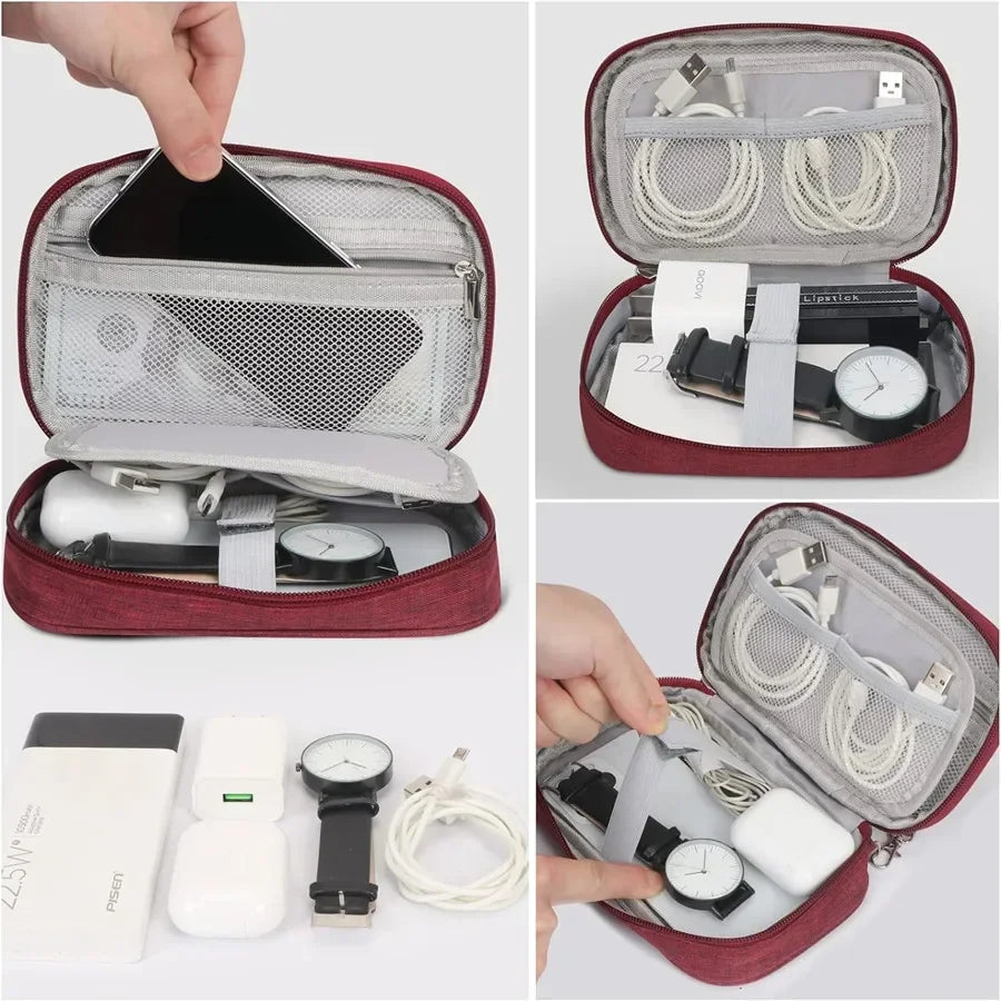 Travel Cable Organizer Bag