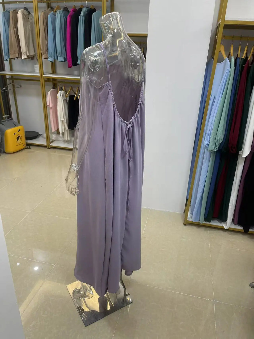 Women's Strapless Maxi Dress