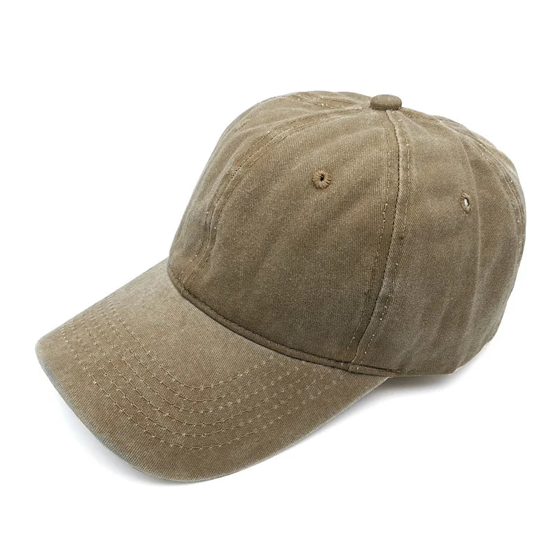 Vintage Washed Dad Cap – Adjustable Baseball Hat | Men & Women