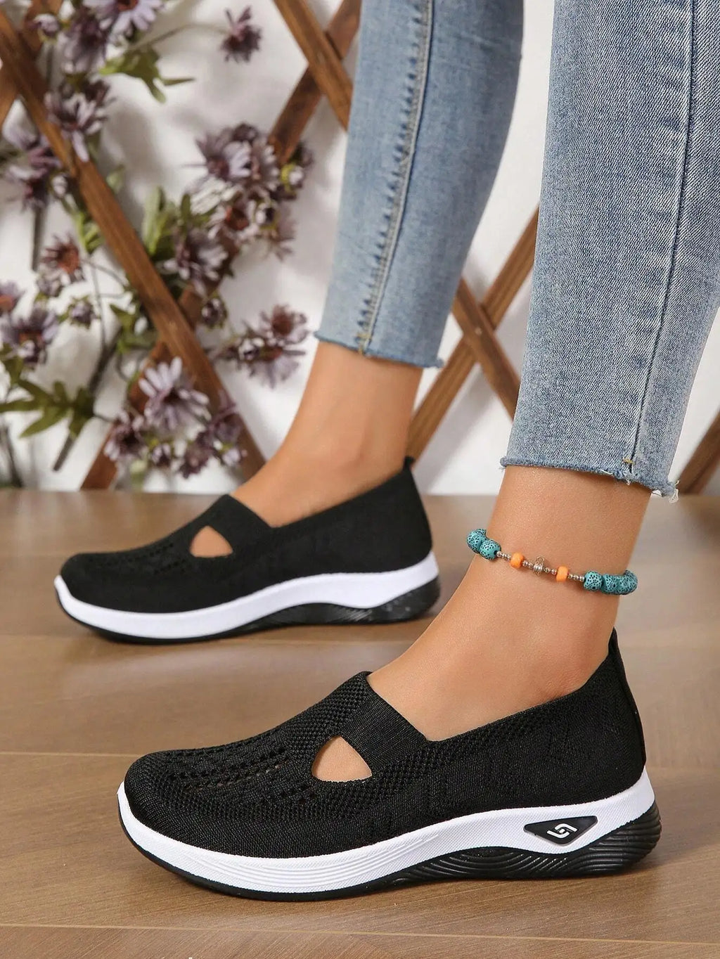 Women's Knit Casual Sneakers