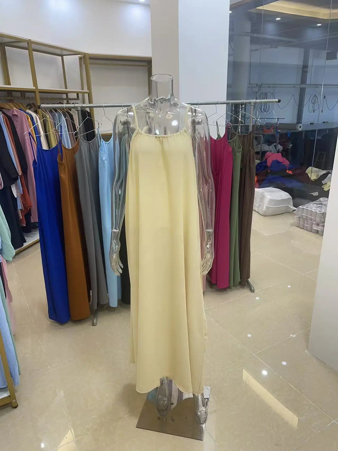 Women's Strapless Maxi Dress