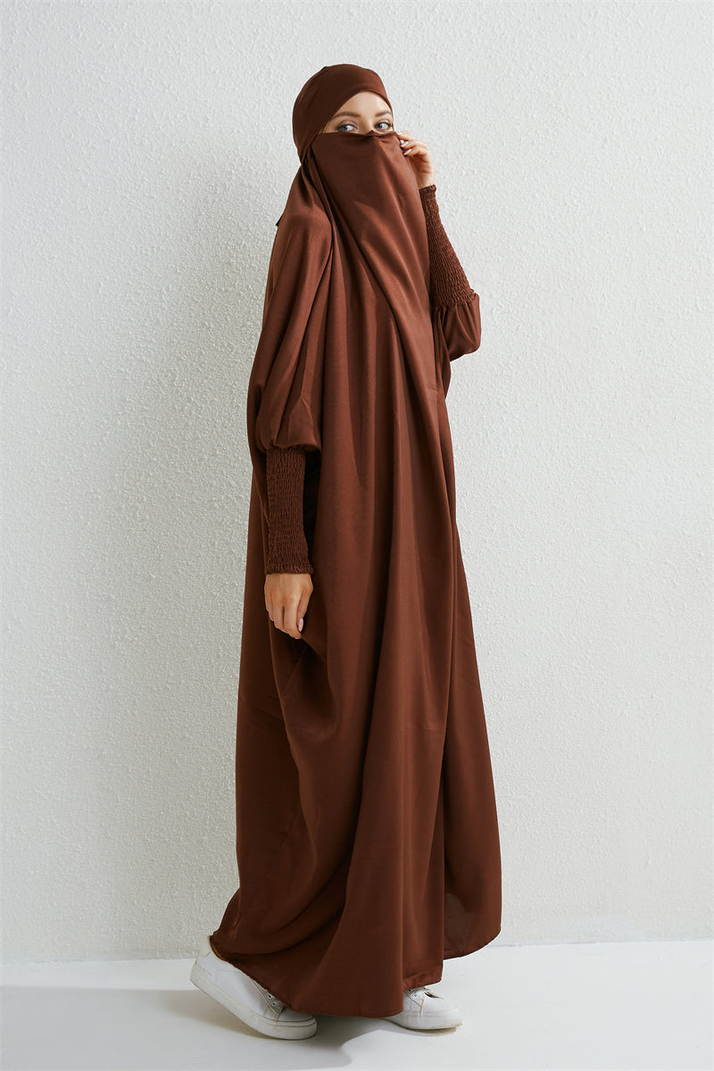Hooded Prayer Abaya Dress