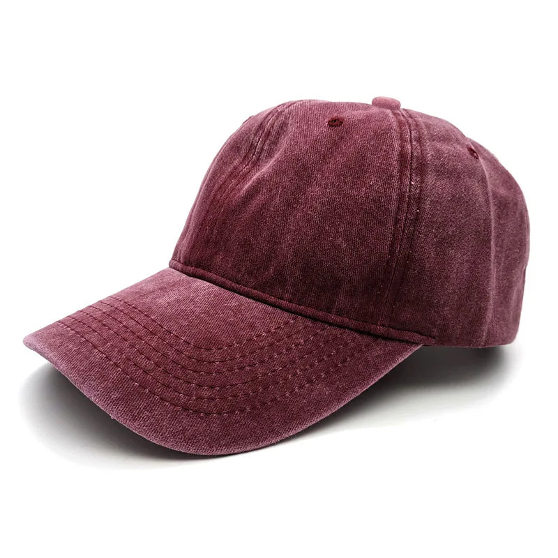 Vintage Washed Dad Cap – Adjustable Baseball Hat | Men & Women