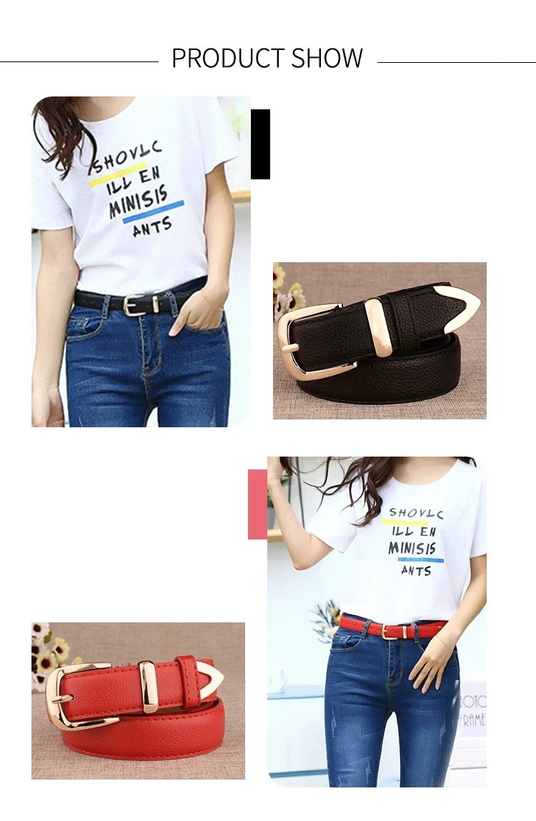 Women's Pin Buckle Belt