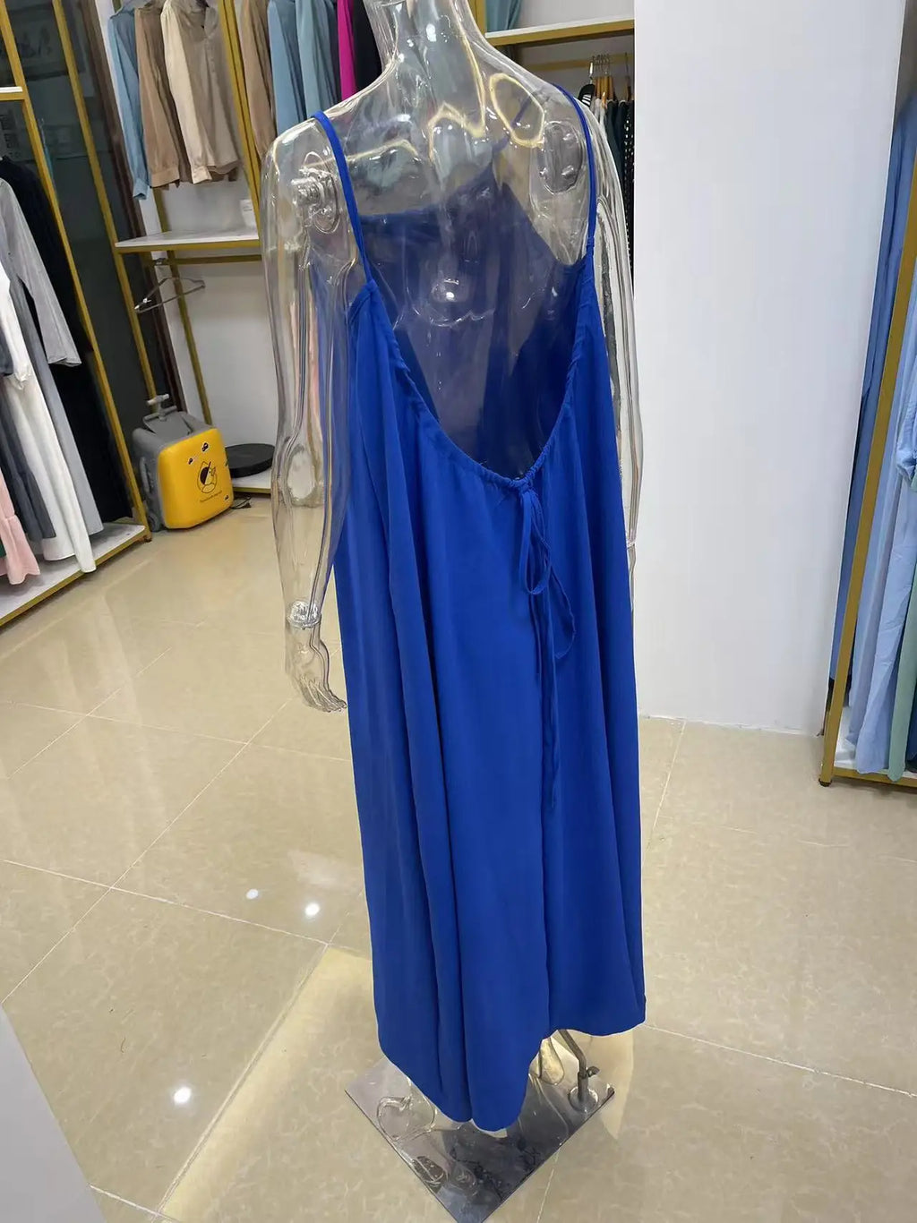 Women's Strapless Maxi Dress