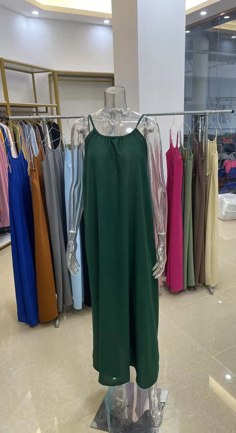Women's Strapless Maxi Dress