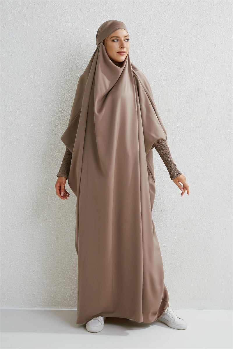 Hooded Prayer Abaya Dress