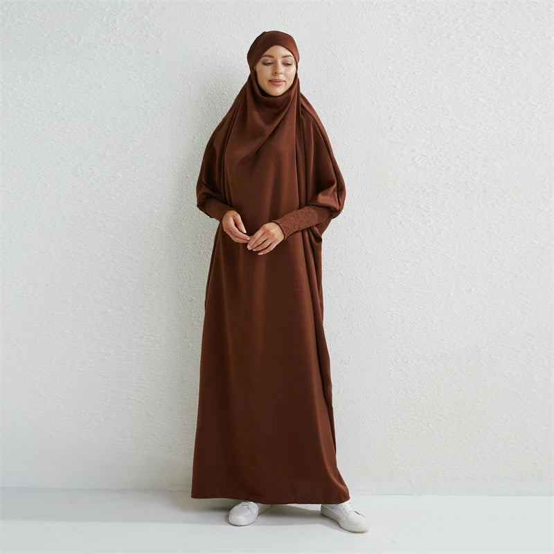 Hooded Prayer Abaya Dress