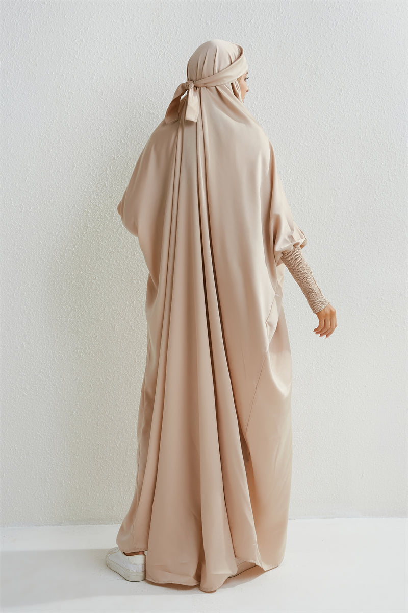 Hooded Prayer Abaya Dress