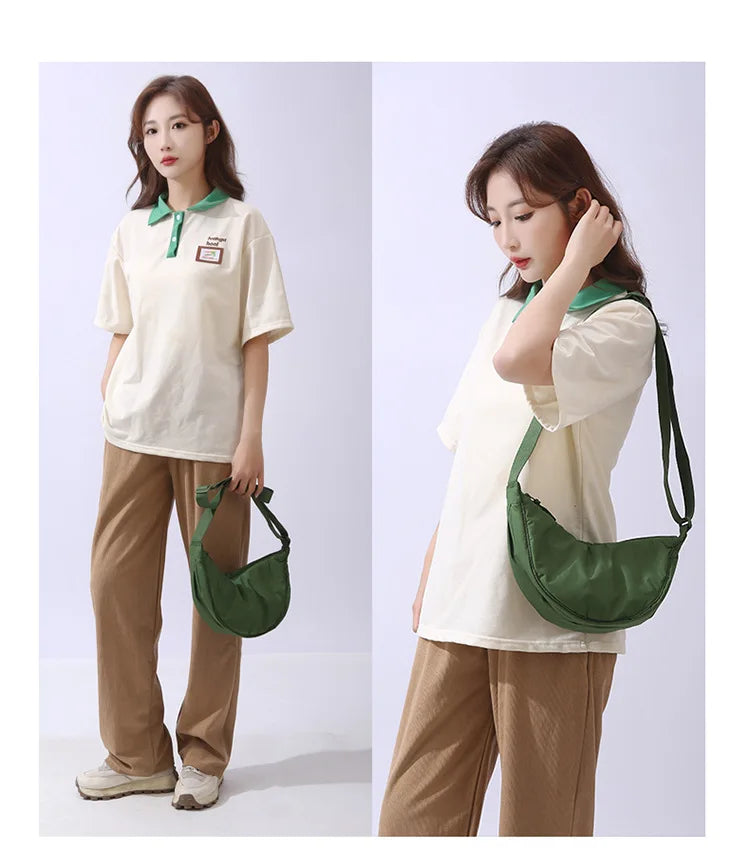 Women's Nylon Shoulder Bag