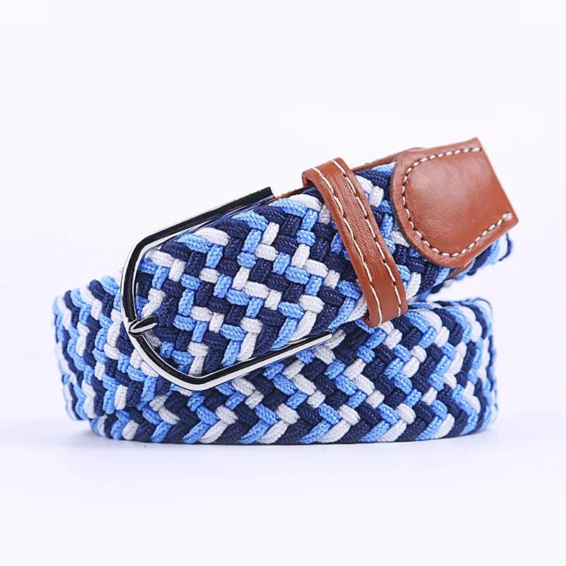 Unisex Braided Canvas Belt