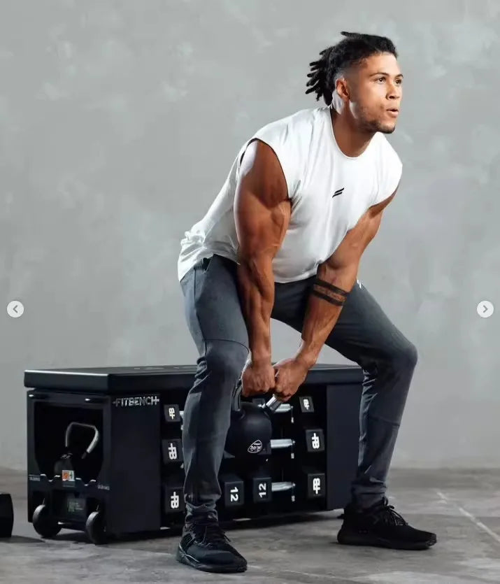 Men's Mesh Sleeveless Gym Vest