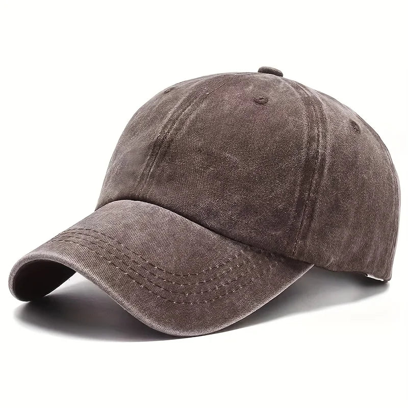 Unisex Washed Baseball Cap