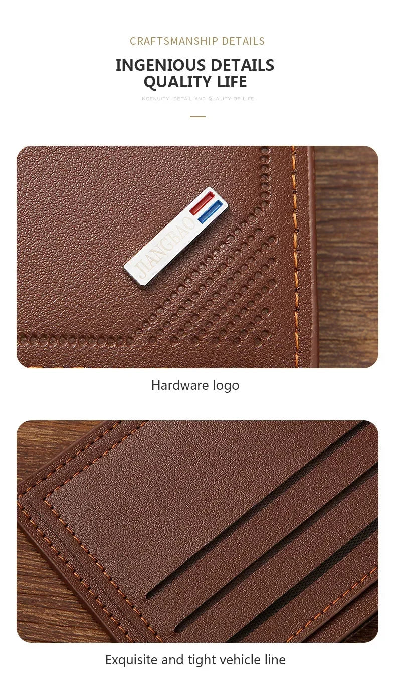 Men's Minimalist Leather Wallet