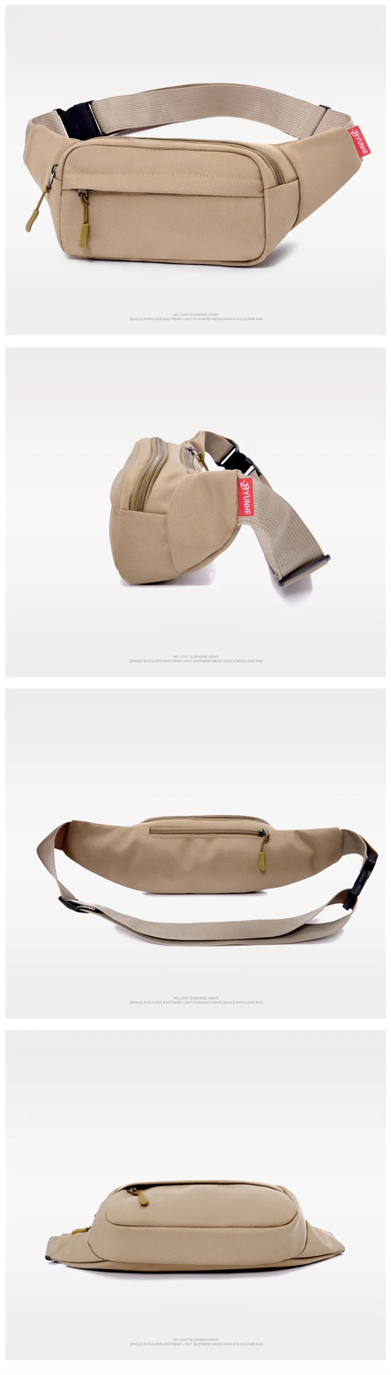 Unisex Canvas Belt Bag