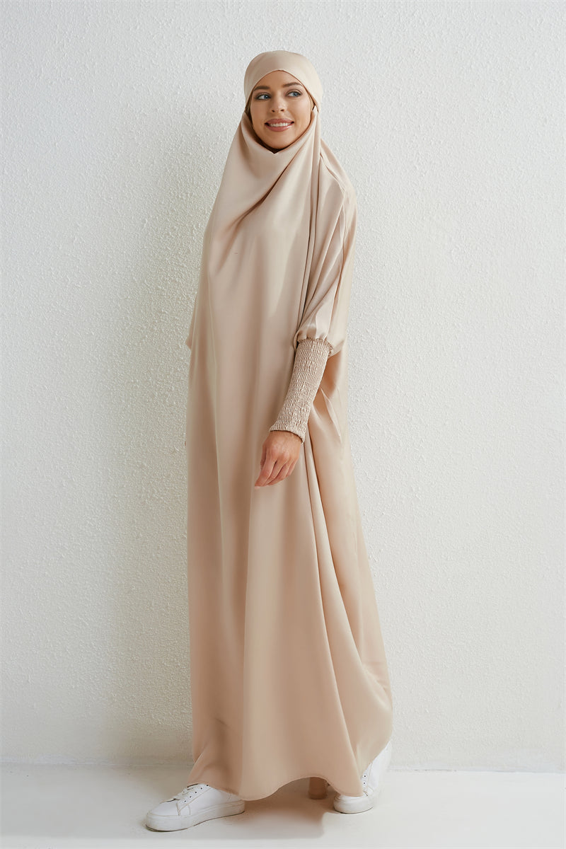 Hooded Prayer Abaya Dress
