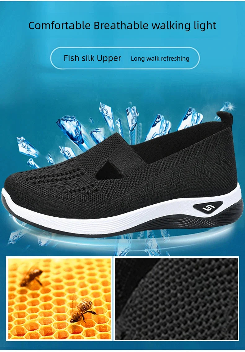 Women's Knit Casual Sneakers
